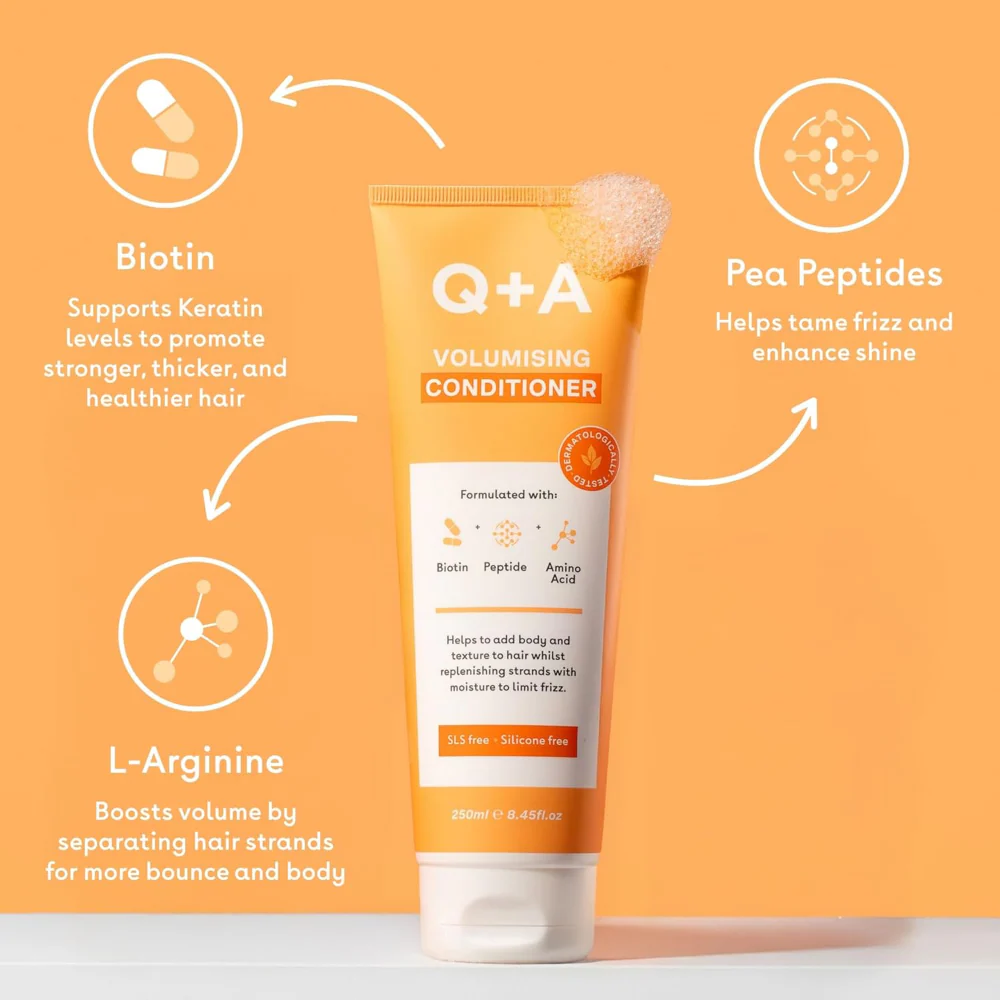 Q+A Volumising Conditioner 250ml - Image 2