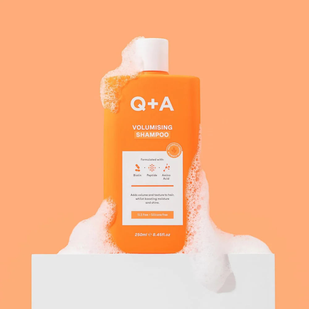 Q+A Volumising Shampoo 250ml - Image 3