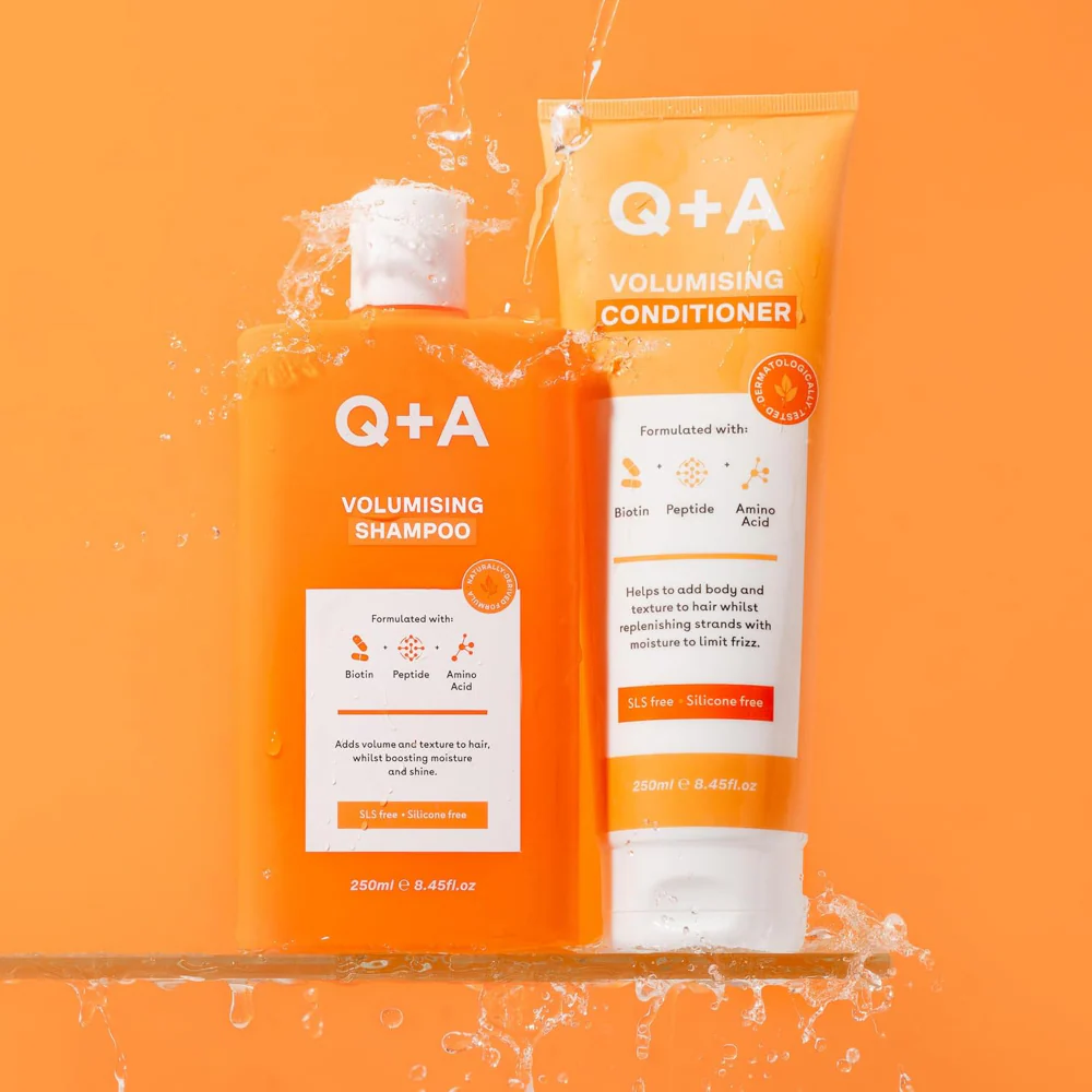 Q+A Volumising Shampoo 250ml - Image 6