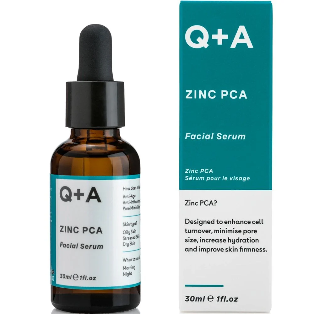 Q+A Zinc PCA Facial Serum 30ml - Image 2
