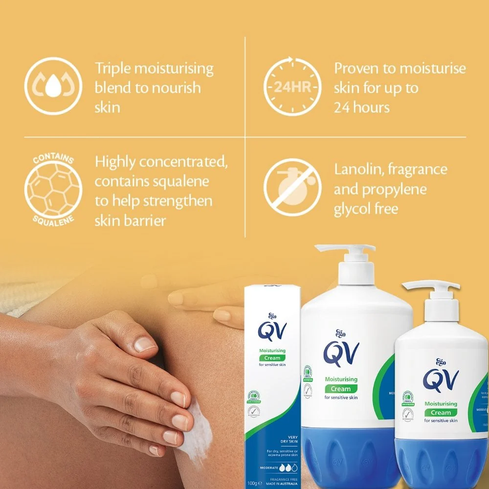 QV Skincare High Concentration Moisturising Cream 500g - Image 2
