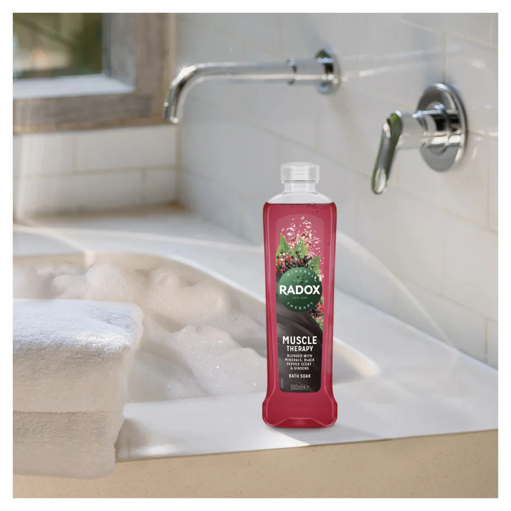 Radox Bath Soak Muscle Therapy 500ml - Image 5