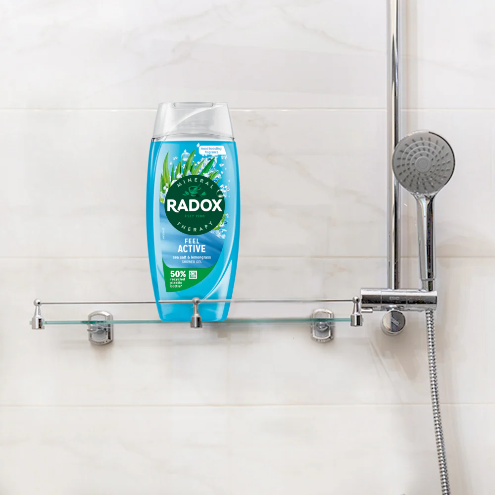 Radox Shower Gel Feel Active 225ml - Image 4