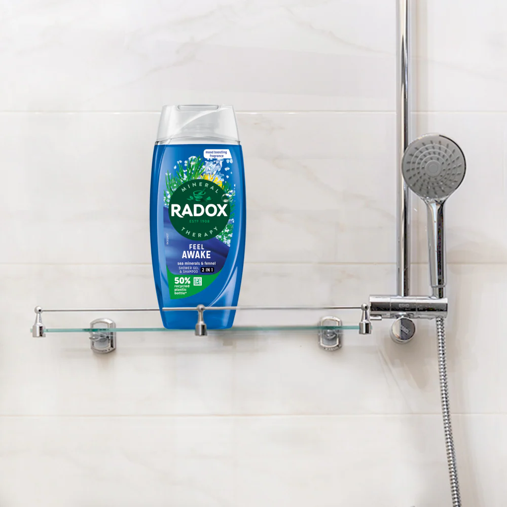 Radox Shower Gel Feel Awake 225ml - Image 4