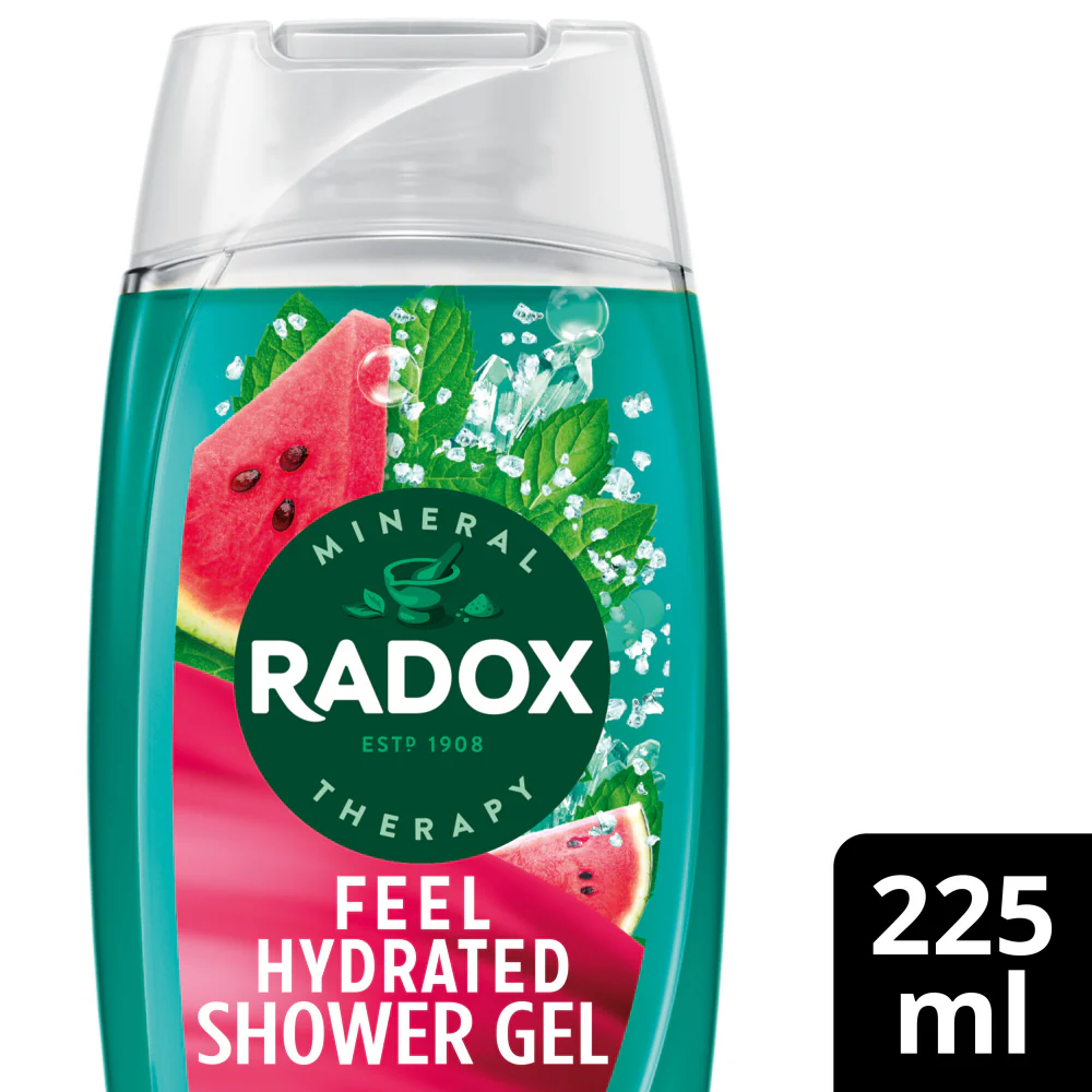 Radox Shower Gel Feel Hydrated 225ml - Image 2