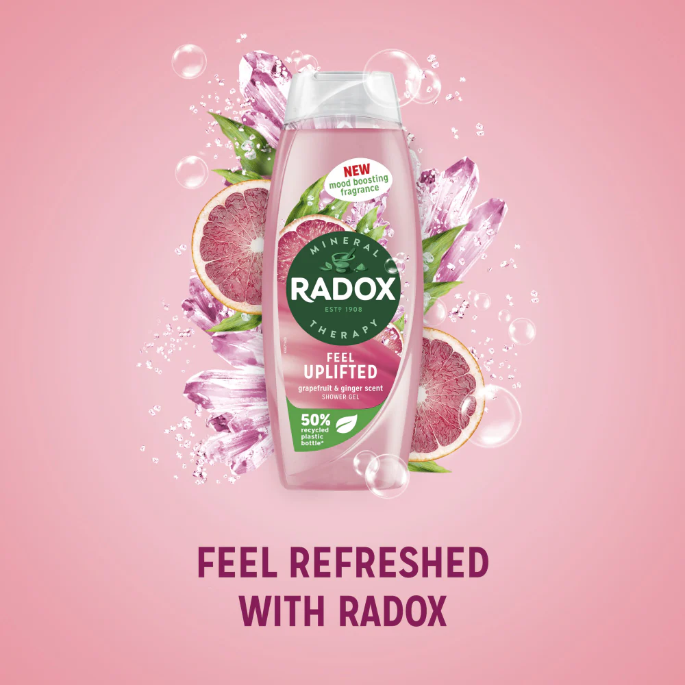 Radox Shower Gel Feel Uplifted 450ml - Image 5