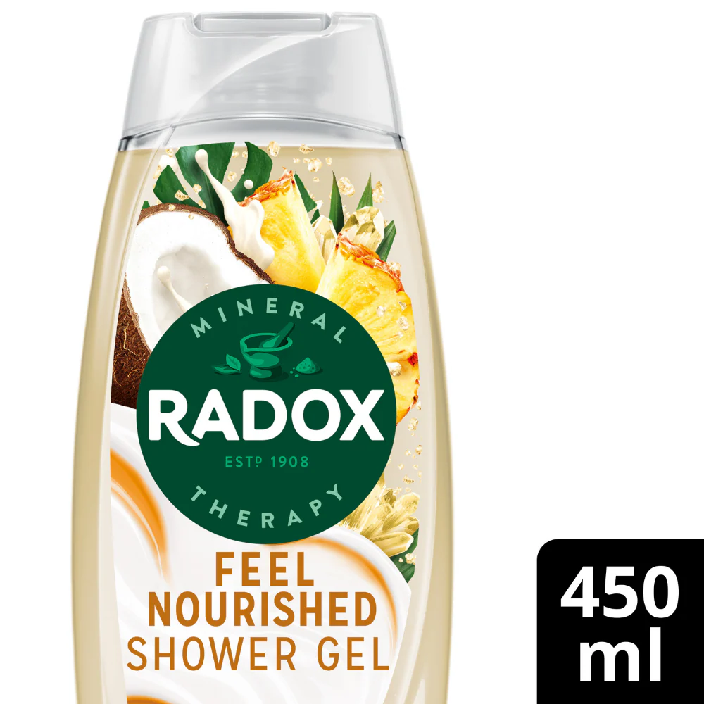 Radox Tropical Blends Shower Cream Feel Nourished 450ml - Image 2
