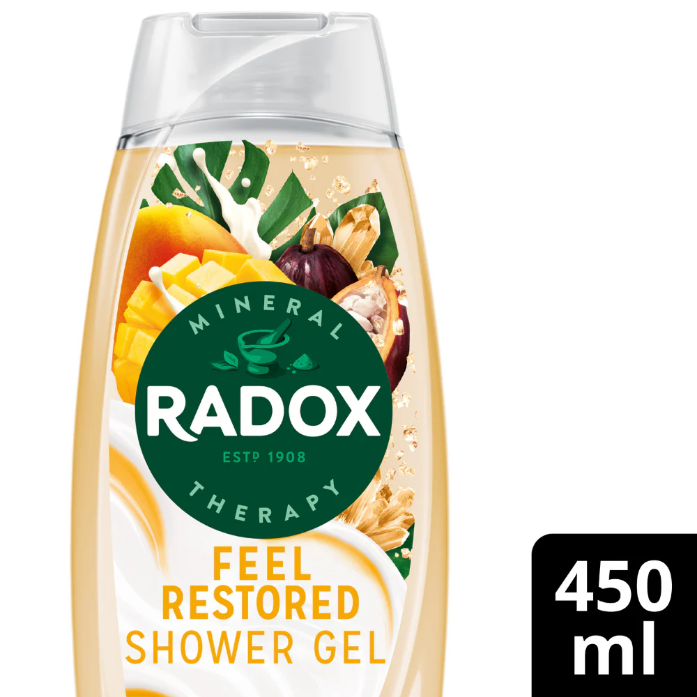 Radox Tropical Blends Shower Cream Feel Restored 450ml - Image 2