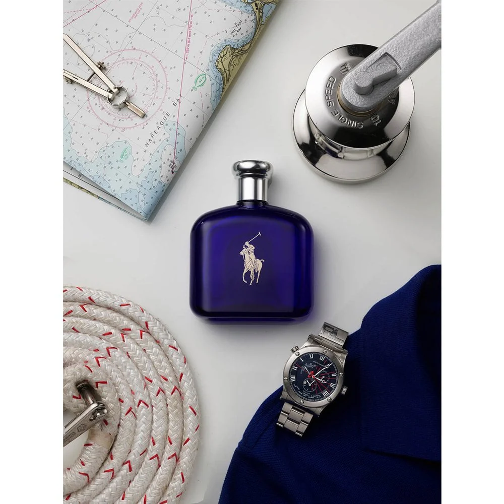 Ralph Lauren Polo Blue Eau De Toilette 125ml - Image 2