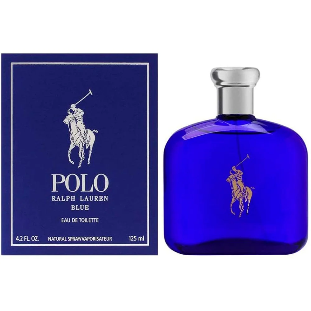 Ralph Lauren Polo Blue Eau De Toilette 125ml - Image 4