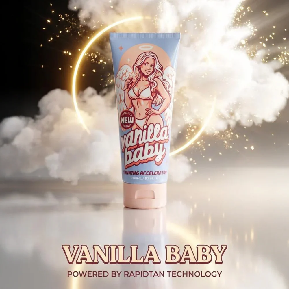 Rapid Tan Vanilla Baby Advanced Tanning Accelerator Lotion 200ml - Image 5