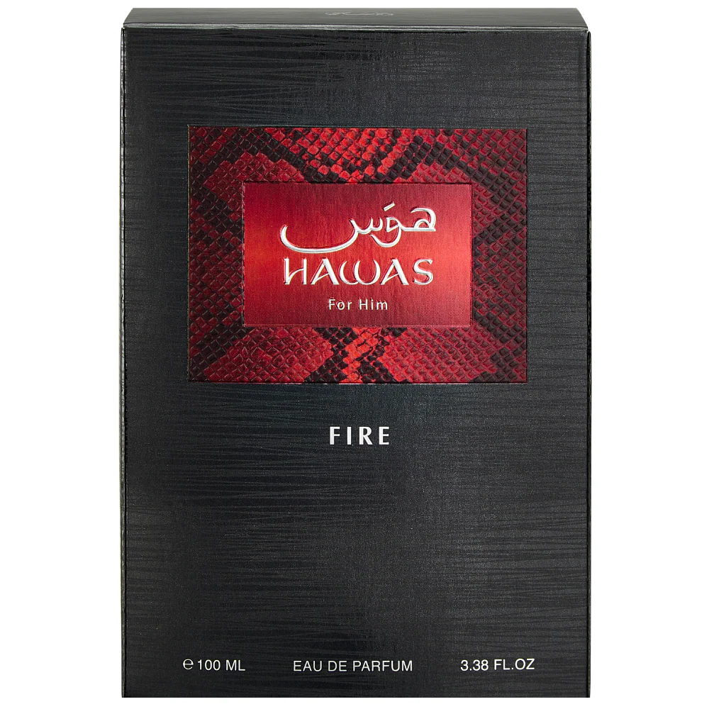 Rasasi Hawas Fire For Him Eau De Parfum 100ml - Image 3