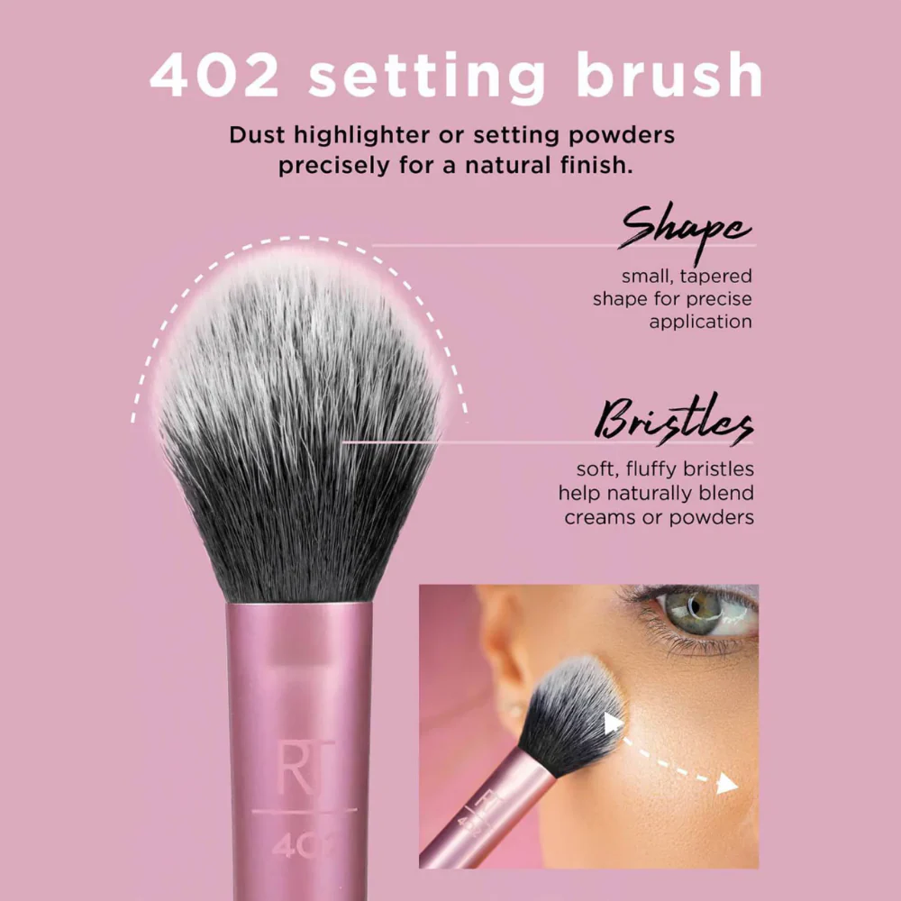 Real Techniques Everyday Essentials Makeup Brush Set - Image 4