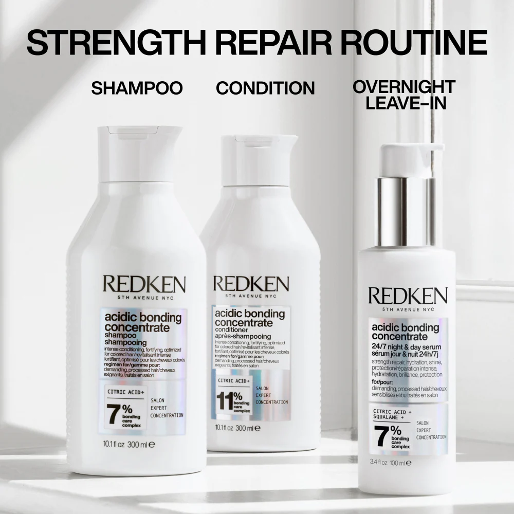 Redken Acidic Bonding Concentrate 24/7 Night & Day Serum 100ml - Image 11