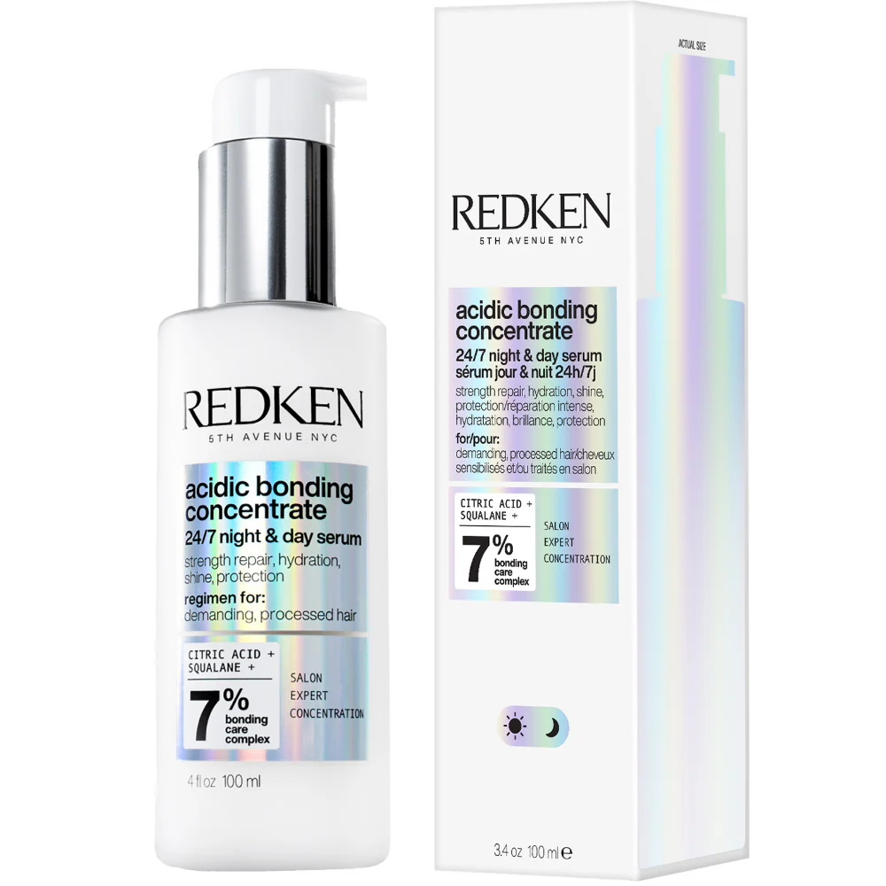Redken Acidic Bonding Concentrate 24/7 Night & Day Serum 100ml - Image 2