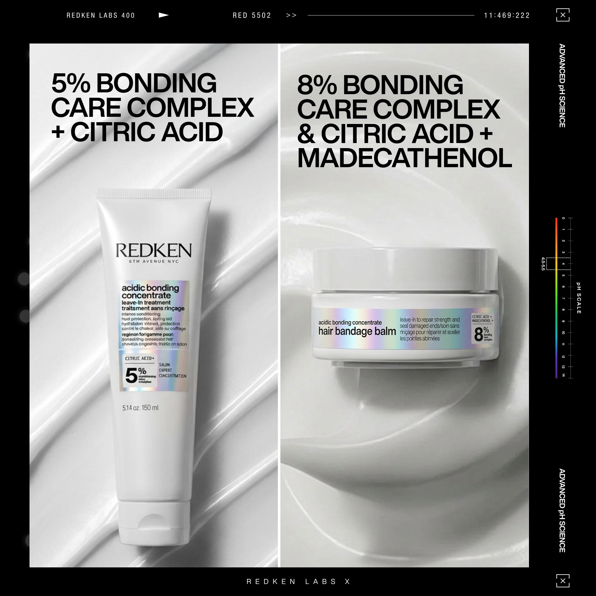 Redken Acidic Bonding Concentrate Leave-In Treatment 150ml & Hair Bandage Balm 75ml Twin - Image 4