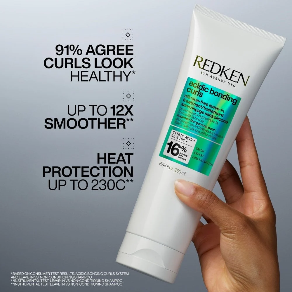 Redken Acidic Bonding Curls Silicone-Free Leave-In Treatment 250ml - Image 2