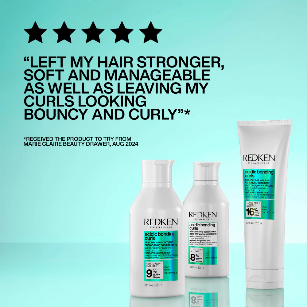 Redken Acidic Bonding Curls Silicone-Free Shampoo & Conditioner Twin 2 x 300ml - Image 11