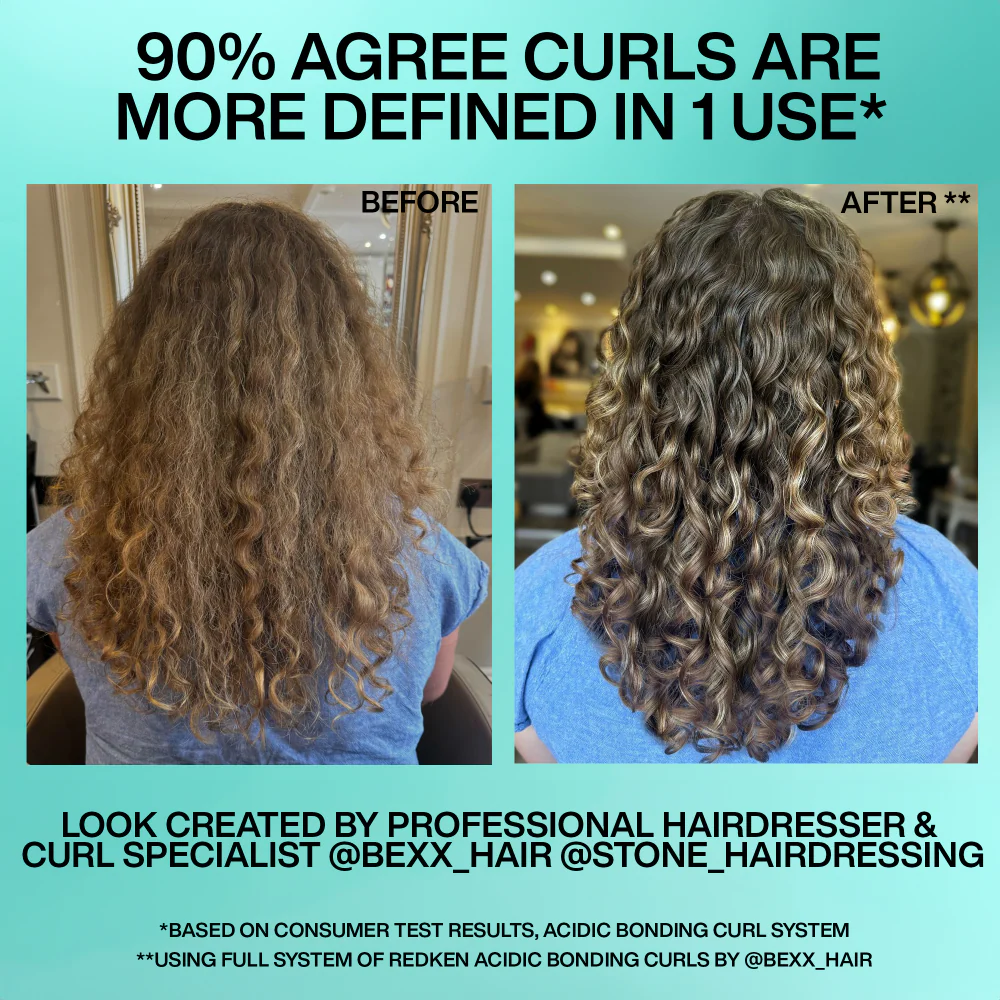 Redken Acidic Bonding Curls Silicone-Free Shampoo & Conditioner Twin 2 x 300ml - Image 12