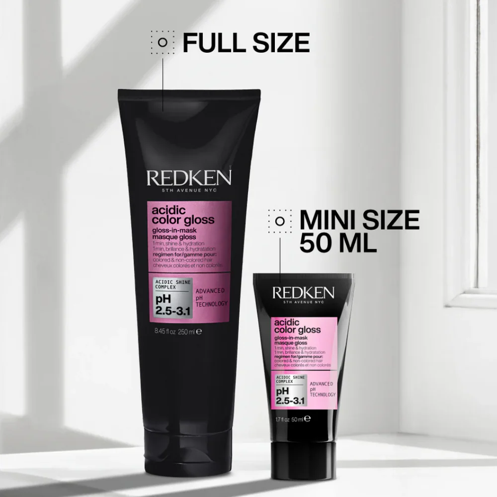 Redken Acidic Colour Gloss 1-Min Gloss-In-Mask 50ml - Image 7