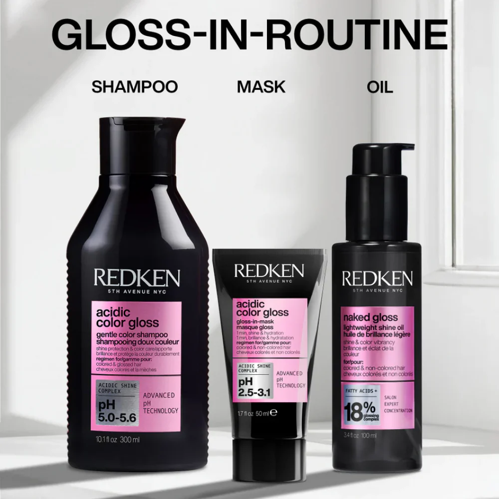 Redken Acidic Colour Gloss 1-Min Gloss-In-Mask 50ml - Image 8