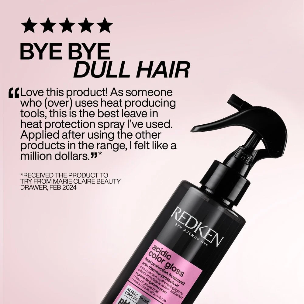 Redken Acidic Colour Gloss Heat Protection Leave-In Spray 190ml - Image 10