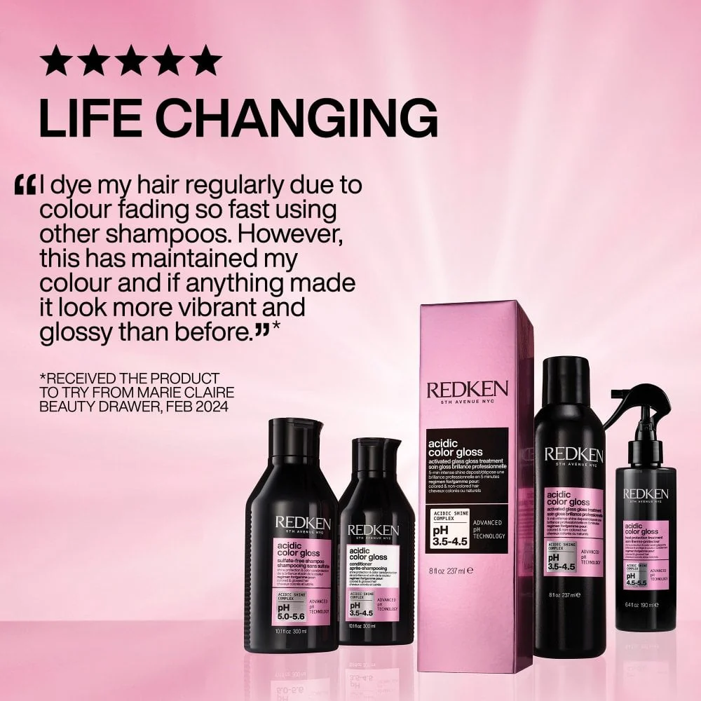 Redken Acidic Colour Gloss Shampoo 300ml - Image 11