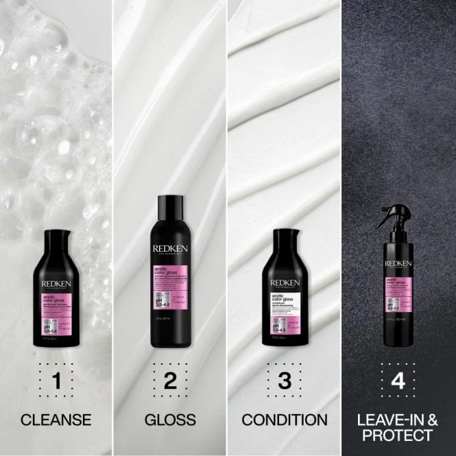 Redken Acidic Colour Gloss Shampoo & Colour Protection Conditioner Twin 2 x 1000ml - Image 8