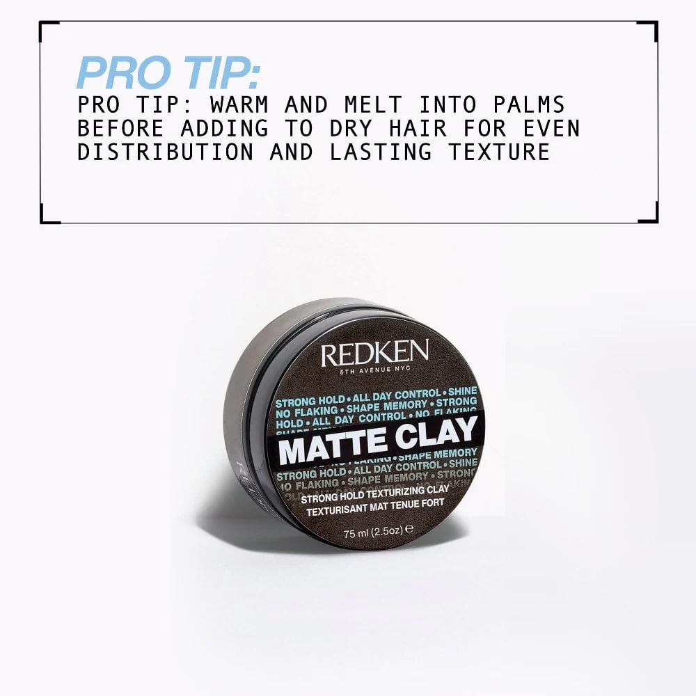 Redken All Day Control Clay 75ml - Image 4