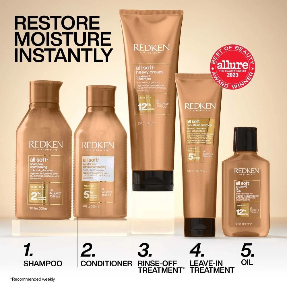 Redken All Soft Moisturising Conditioner 500ml - Image 6