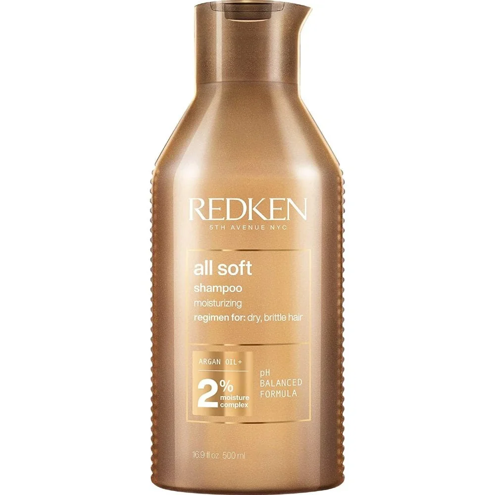 Redken All Soft Moisturising Shampoo & Conditioner Twin 2 x 500ml - Image 2
