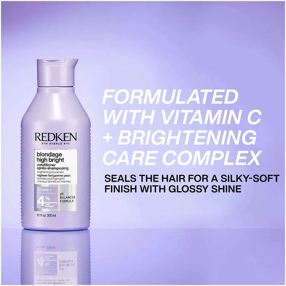 Redken Blondage High Bright Conditioner 300ml - Image 2