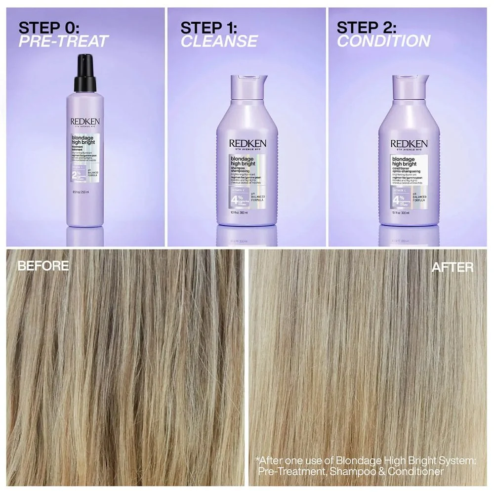 Redken Blondage High Bright Shampoo 300ml - Image 4