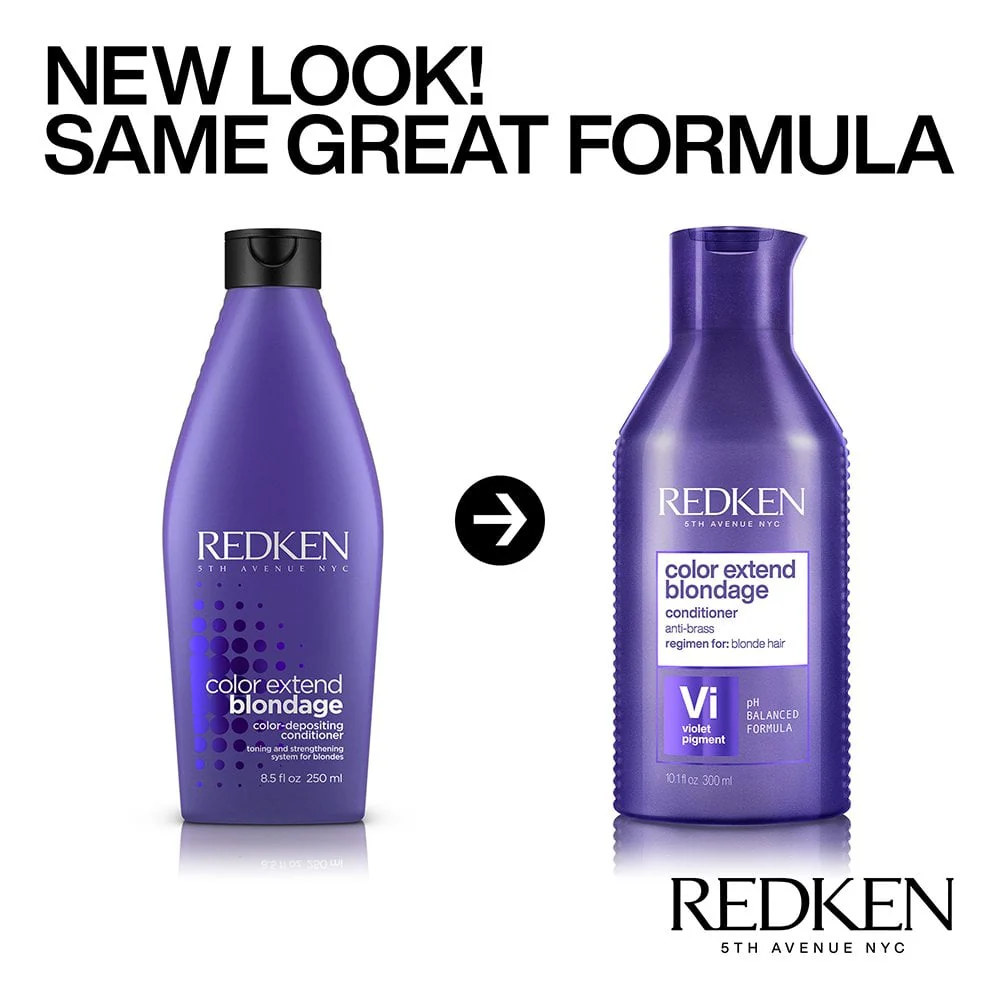 Redken Colour Extend Blondage Anti-Brass Conditioner 300ml - Image 2