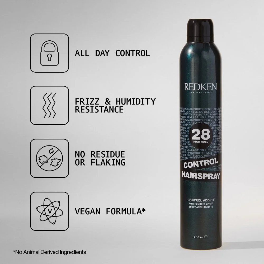 Redken Control Addict 28 Control Hairspray 400ml - Image 3