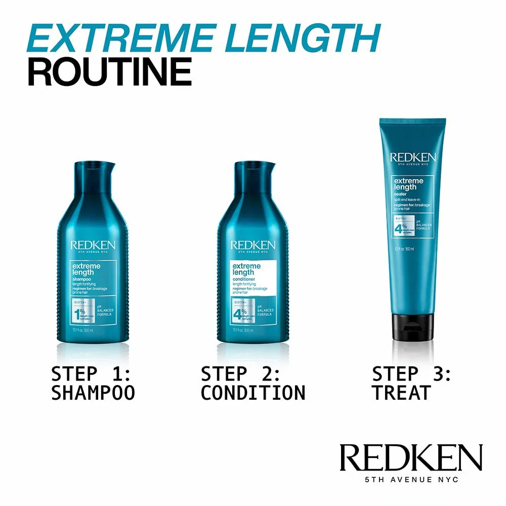 Redken Extreme Length Fortifying Conditioner 300ml - Image 6