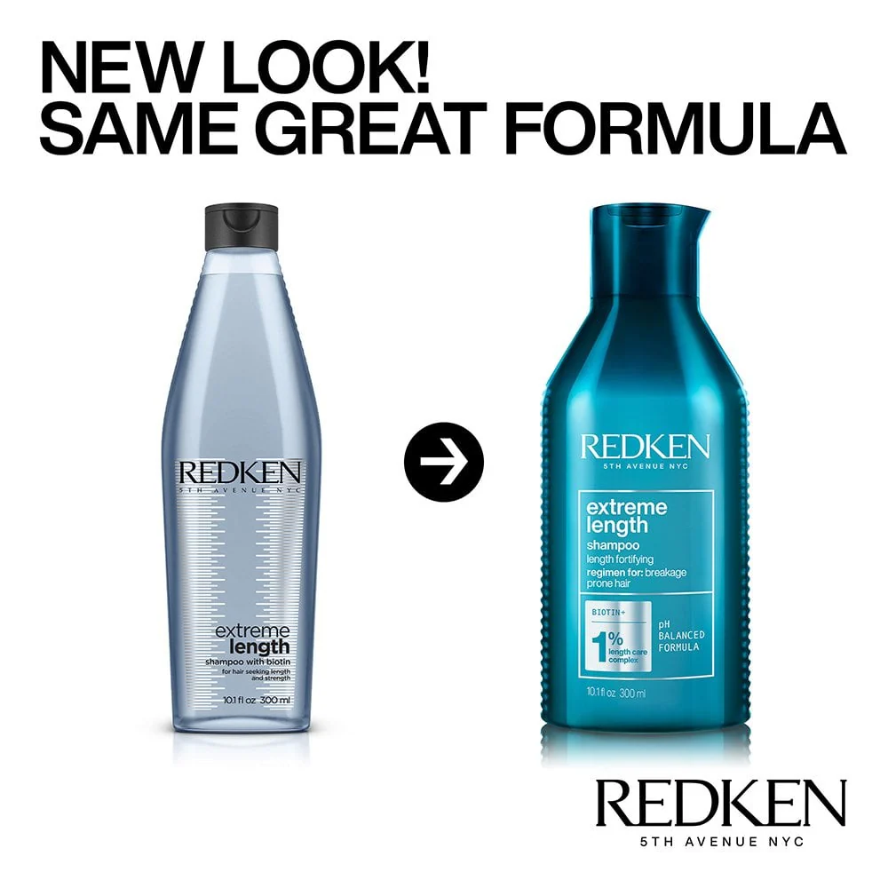 Redken Extreme Length Fortifying Shampoo 300ml - Image 2