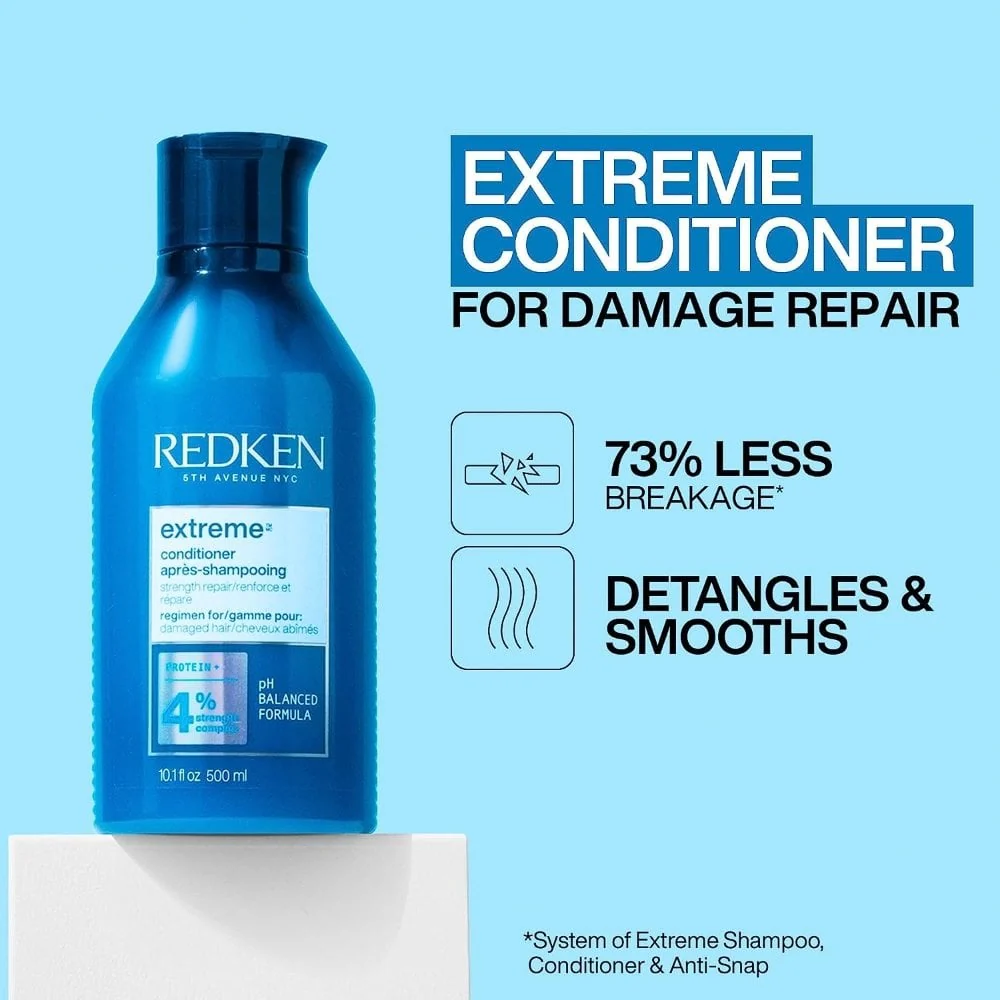 Redken Extreme Strength Repair Conditioner 500ml - Image 4