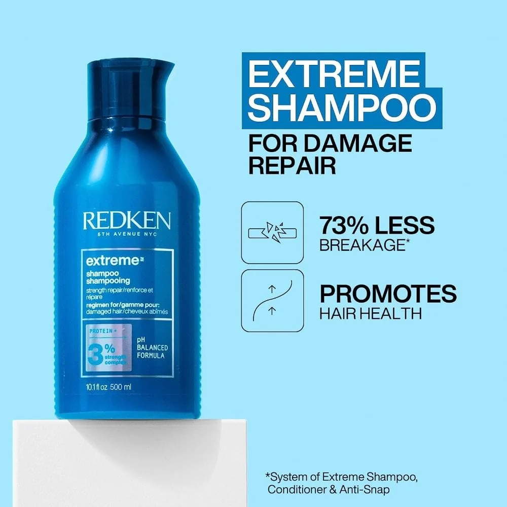 Redken Extreme Strength Repair Shampoo 500ml - Image 4