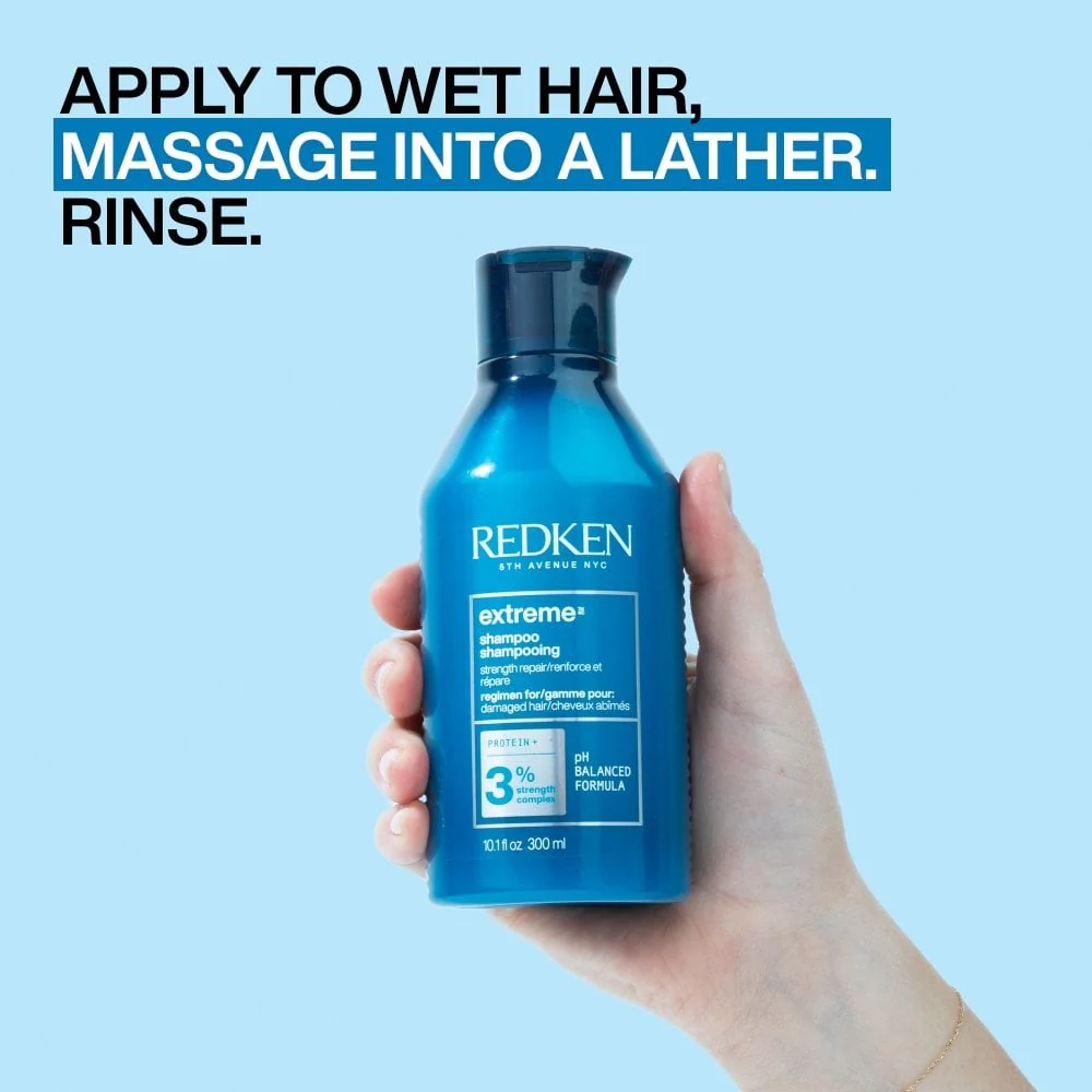 Redken Extreme Strength Repair Shampoo & Conditioner Twin 2 x 300ml - Image 8