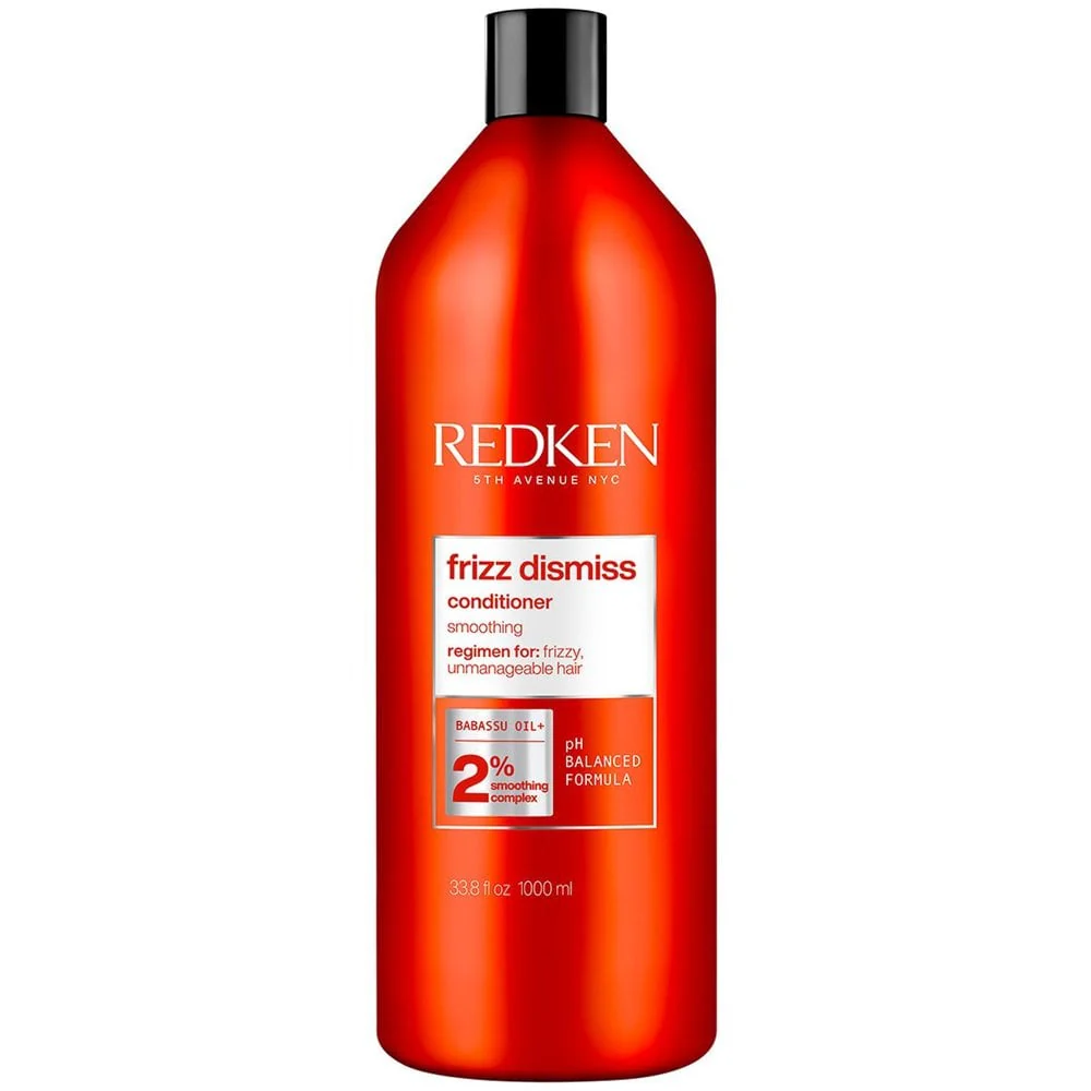 Redken Frizz Dismiss Shampoo & Conditioner Twin 2 x 1000ml - Image 3