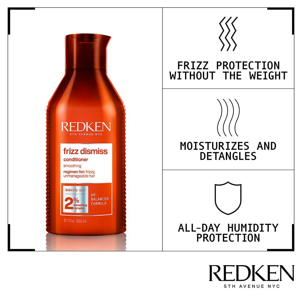 Redken Frizz Dismiss Smoothing Conditioner 300ml - Image 4