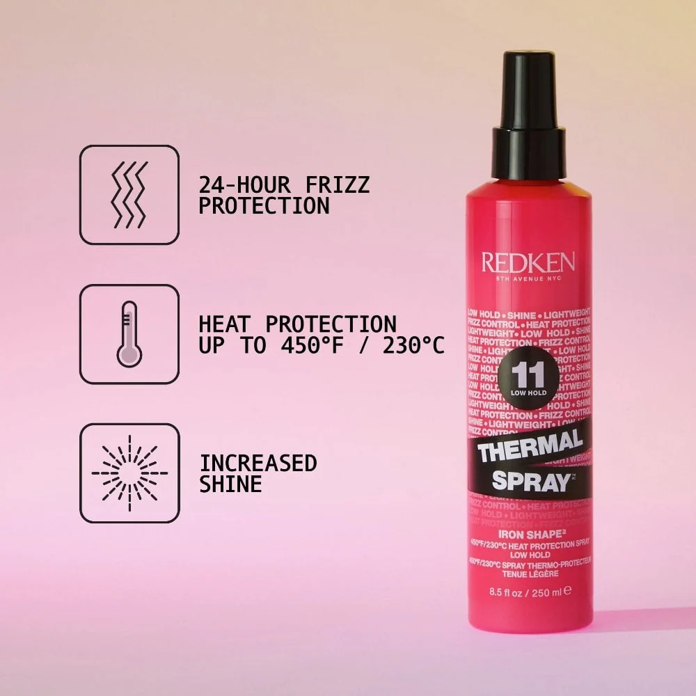 Redken Iron Shape 11 Thermal Protection Spray 250ml - Image 3