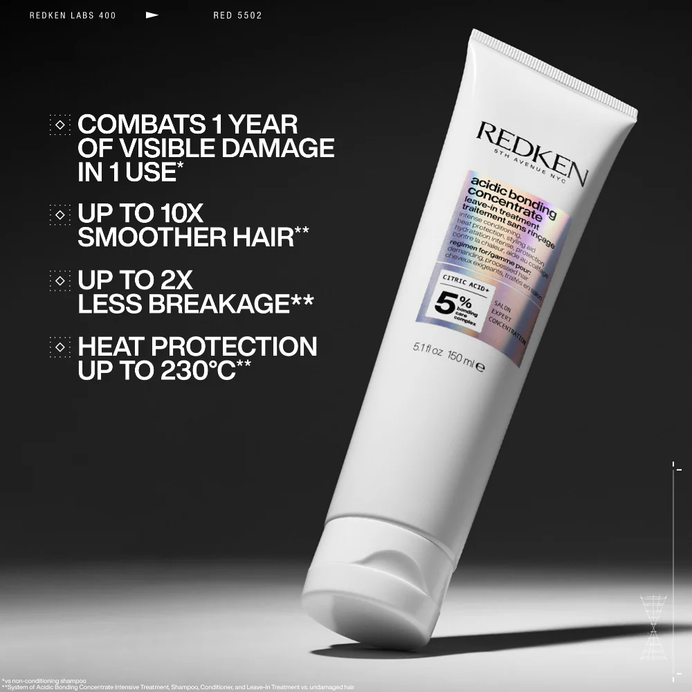 Redken One United Multi-Benefit Treatment 150ml & Acidic Bonding Concentrate Leave-In Treatment 50ml Twin - Image 2