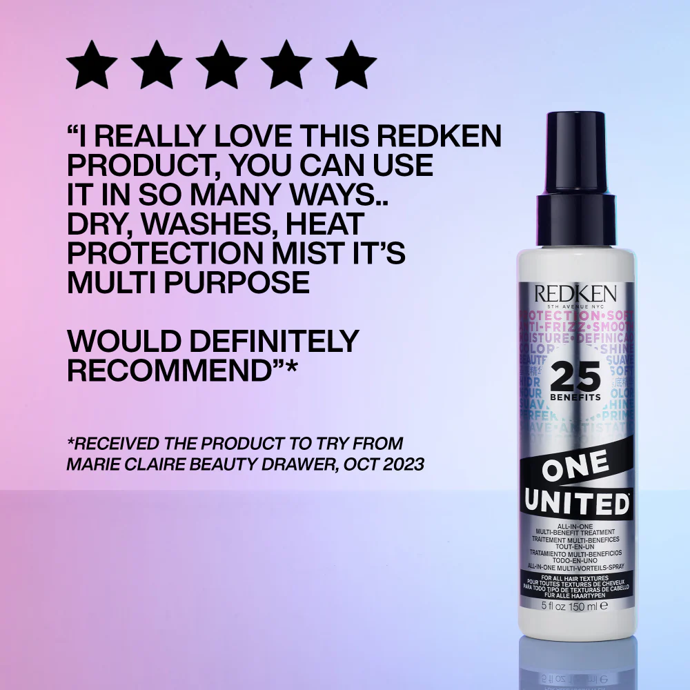 Redken One United Multi-Benefit Treatment 150ml & Redken Acidic Colour Gloss Naked Gloss Shine Oil 100ml Twin - Image 10