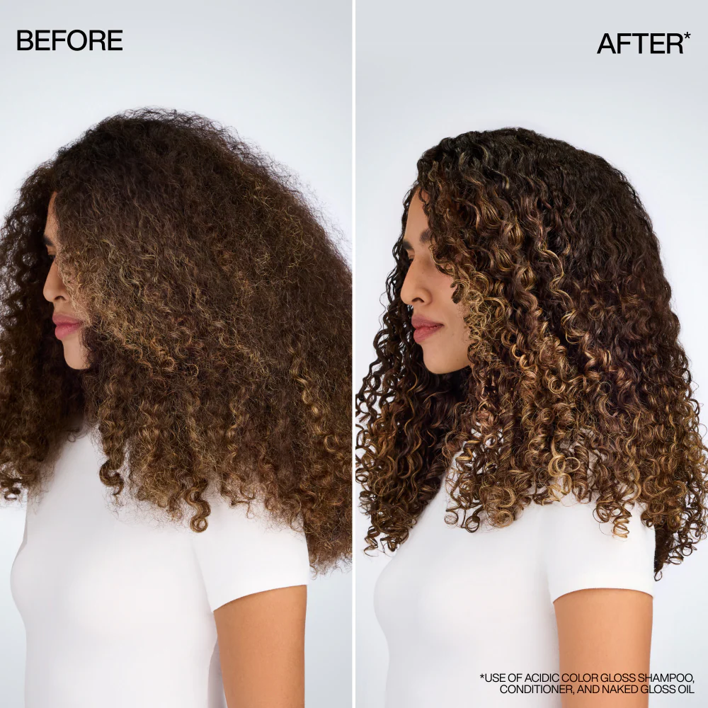 Redken One United Multi-Benefit Treatment 150ml & Redken Acidic Colour Gloss Naked Gloss Shine Oil 100ml Twin - Image 5