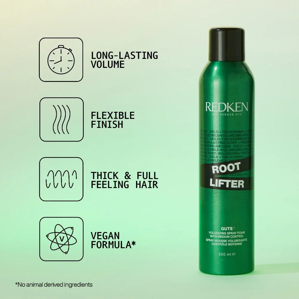 Redken Root Lifter Spray Foam 300ml - Image 3