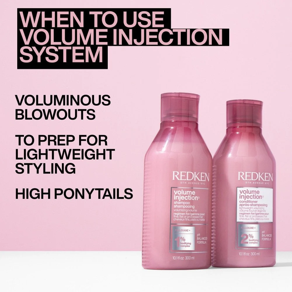 Redken Volume Injection Shampoo & Conditioner Twin 2 x 300ml - Image 7