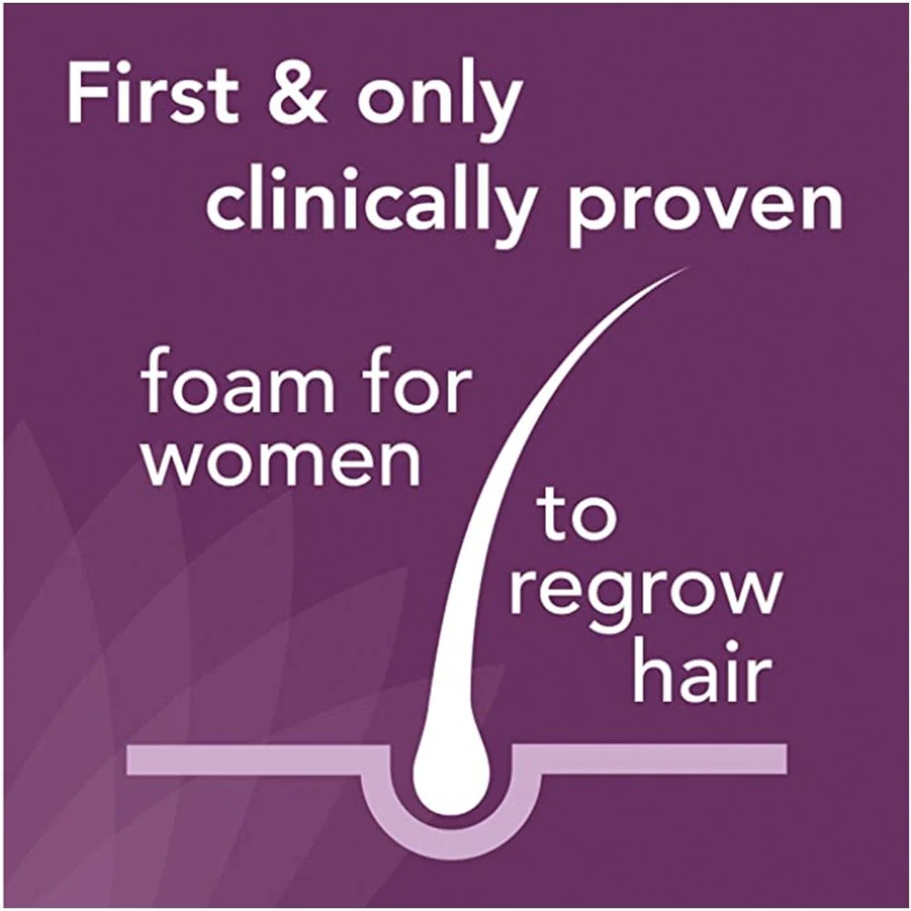 Regaine For Women 5% Scalp Foam 6 Month Supply Bundle - Image 7