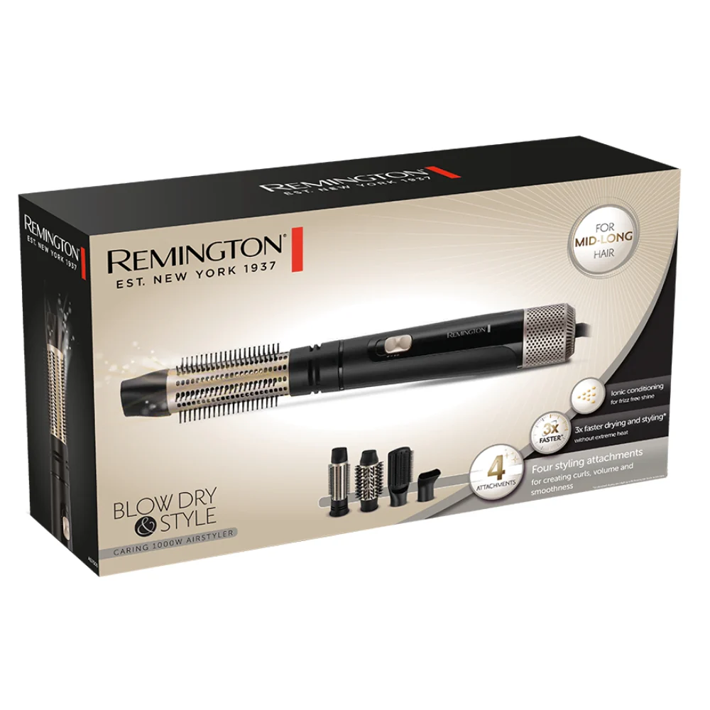 Remington Blow Dry & Style Caring 1000w Air Styler AS7500 - Image 5